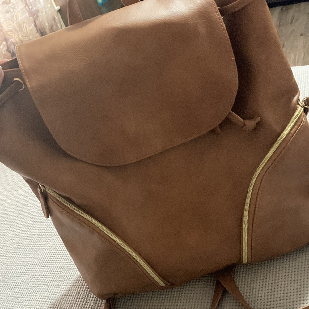 Large Leather Back Pack | Ulta | NWT | Ulta Leather Backpack | Large Bag |